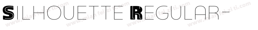 Silhouette Regular字体转换